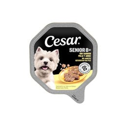 Cesar Frango e Arroz Terrina em Geleia para C&atilde;es S&eacute;nior